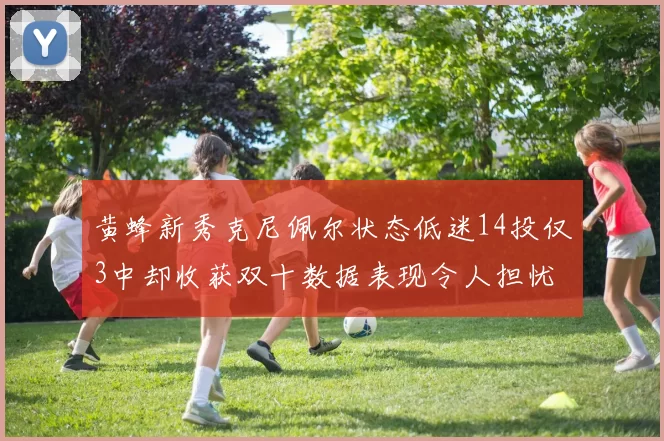 黄蜂新秀克尼佩尔状态低迷14投仅3中却收获双十数据表现令人担忧